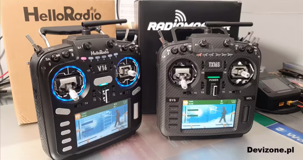 HelloRadio V16 MAX vs Radiomaster TX16S MAX