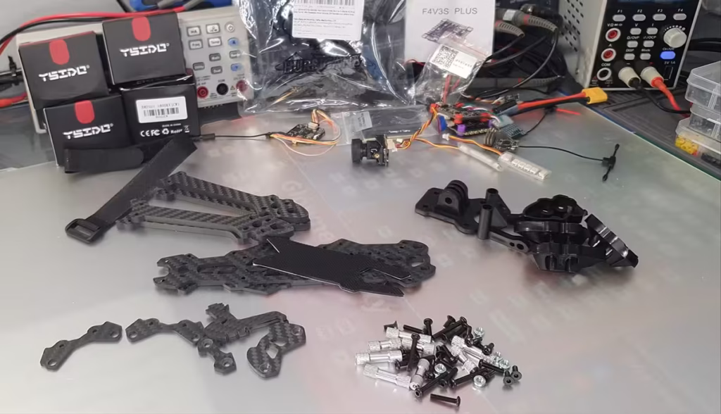 Rama MARK 4 - budowa drona 5 cali