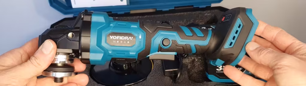 Akumulatorowa Szlifierka Katowa Yofidra