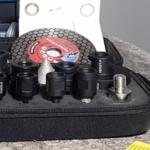 zestaw otwornic do płytek