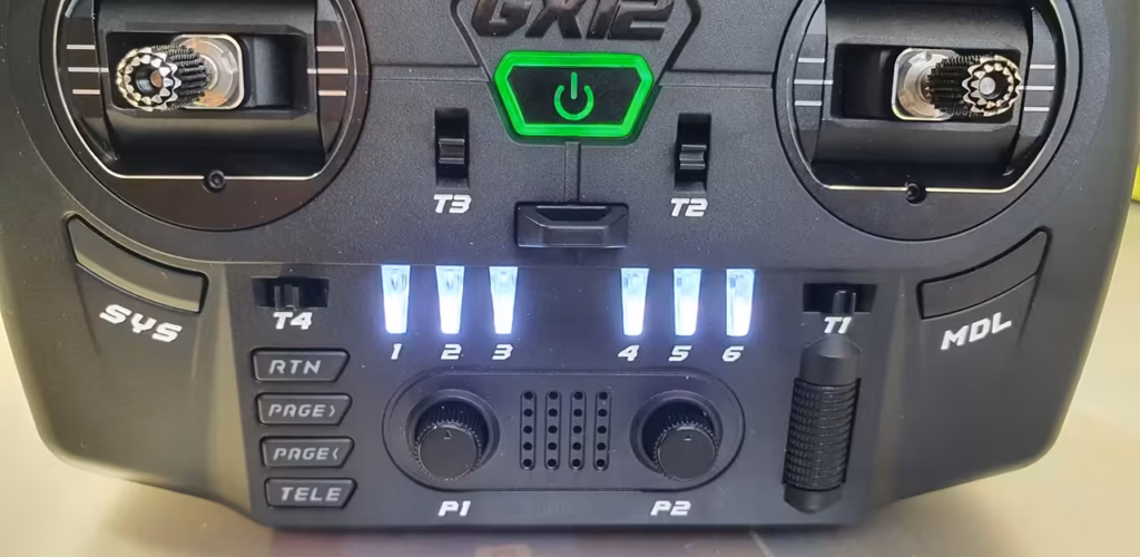 GX12 - przyciski konfigurowalne RGB